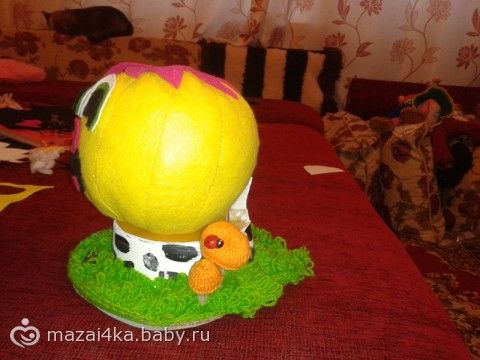 Поделка колобка из тыквы Поделка колобка из тыквы