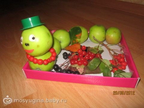 Поделка гусеница для детского сада Поделка гусеница для детского сада