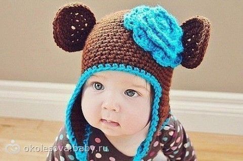 Прикольные шапочки для малышей