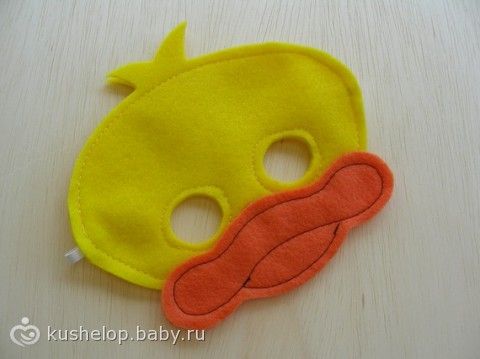 Сделать маску гуся Сделать маску гуся
