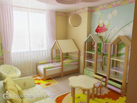Как сделать детский уголок в одной комнате Как сделать детский уголок в одной комнате