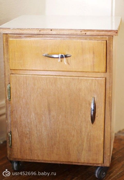 Своими руками из старой тумбочки