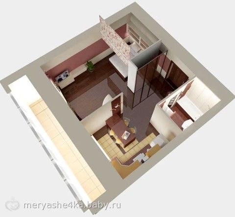 Дизайн квартиры 36 квм Дизайн квартиры 36 квм