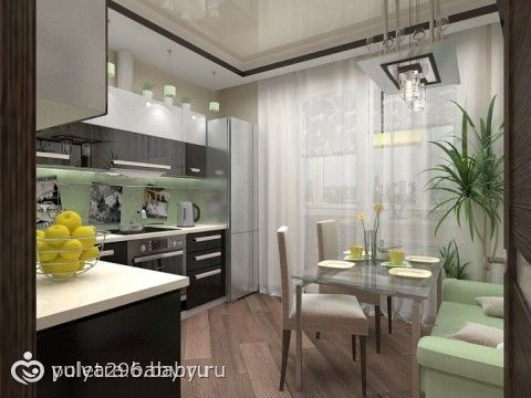 Дизайн кухни в копэ Дизайн кухни в копэ