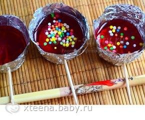 Леденцы на палочке