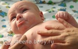 Колики у новорождённых