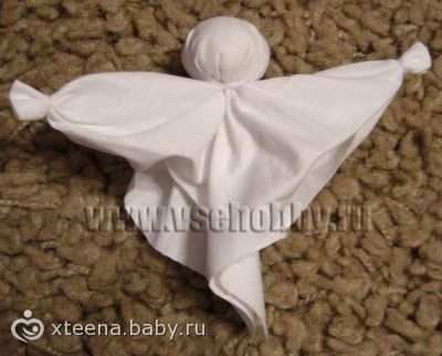 Как сделать ангела оберег из ткани Как сделать ангела оберег из ткани