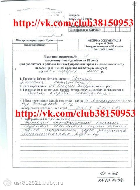 Сбор закрыт. Помогите Викуле Гончар Сбор на реабилитацию 13.05.2013