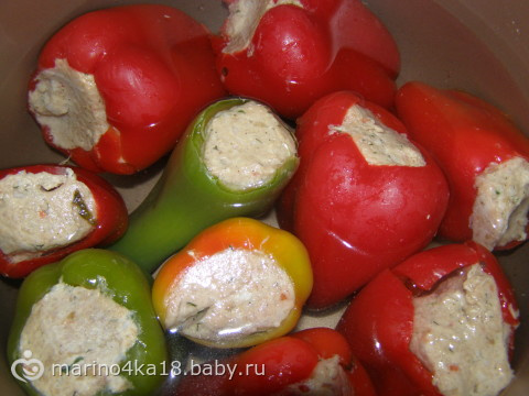 Болгарский перец фаршированный