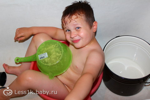 во как мы моемся.....