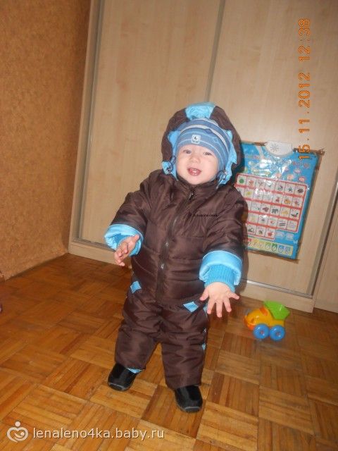 Насмотрелась… (зимний костюм для сына).