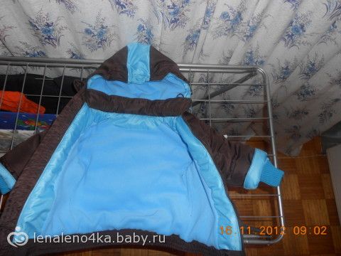 Насмотрелась… (зимний костюм для сына).