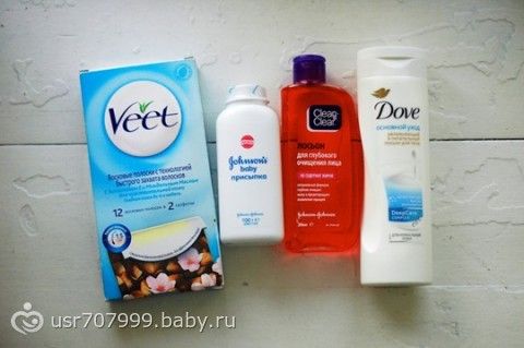 Как я делаю эпиляцию восковыми полосками Veet