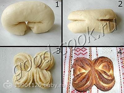 Как сделать плюшки из теста фото 720