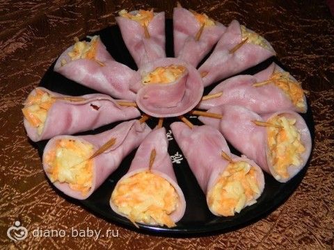 Холодные закуски рецепы с фото