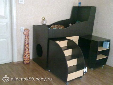 Наша новая кроватищеее!