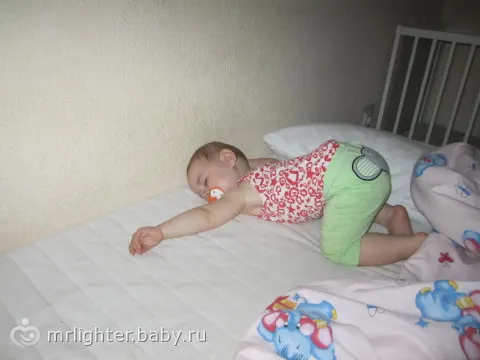 Спать кверху попой