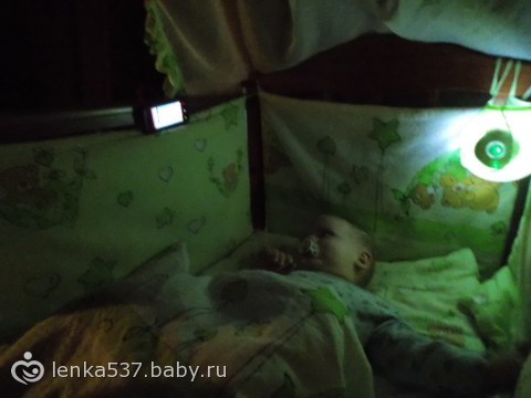 прокачали кроватку