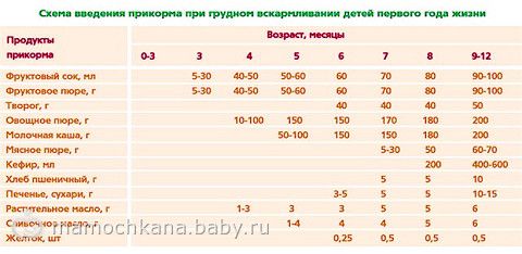 Схема ввода прикорма воз